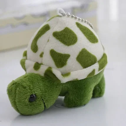1pc Random Color Turtle Shaped Plush Toy For Dogs