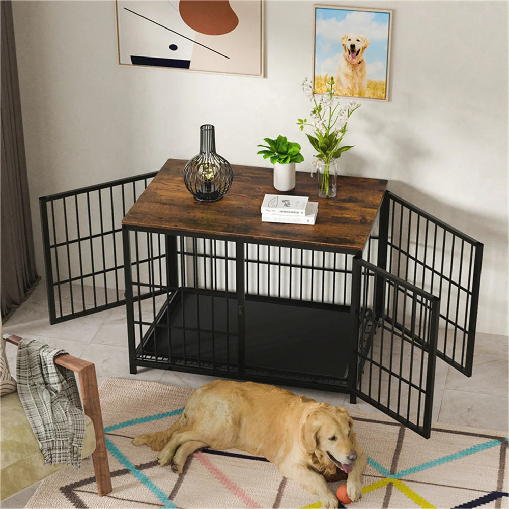 Wooden Dog Crate