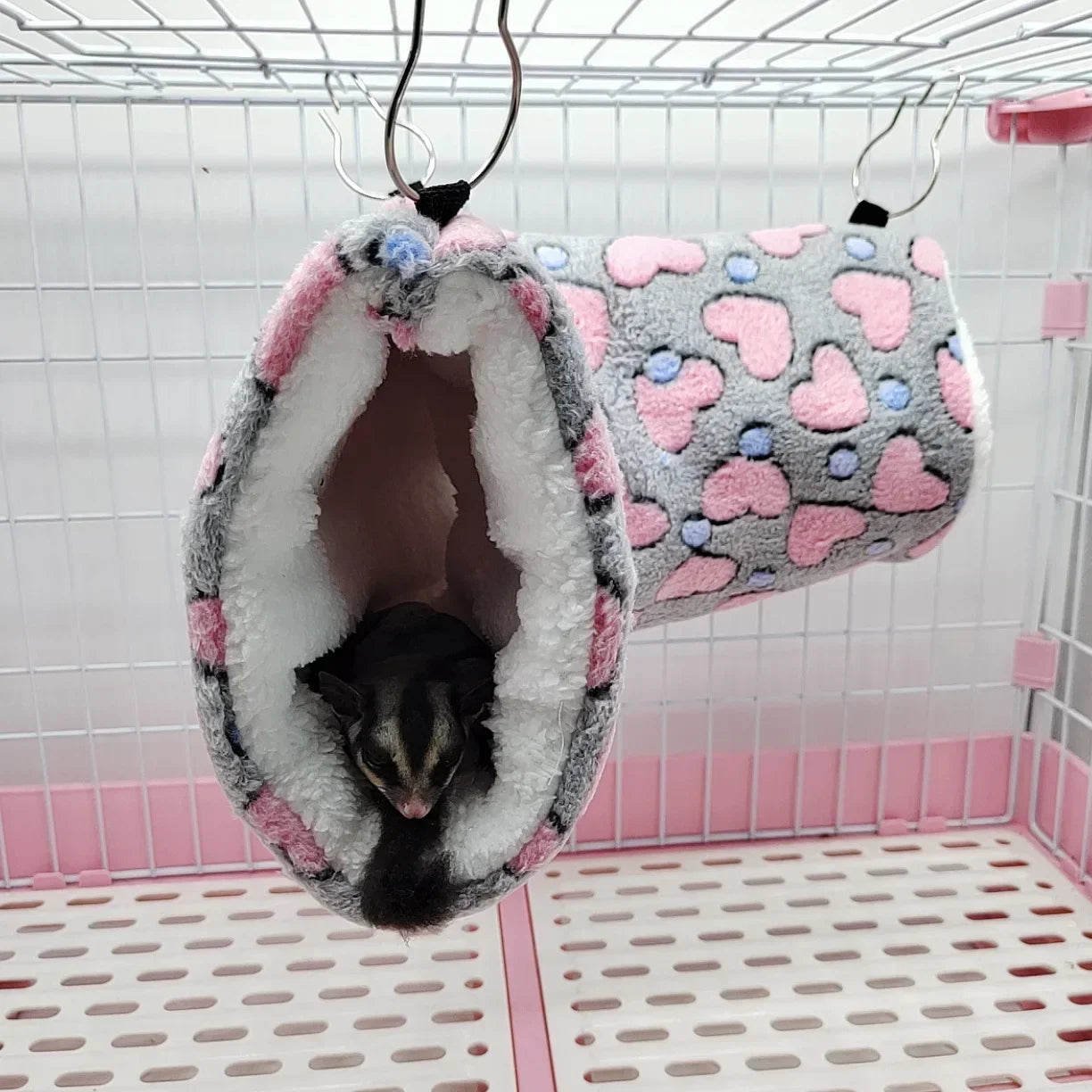 ultra-soft plush tunnel nest