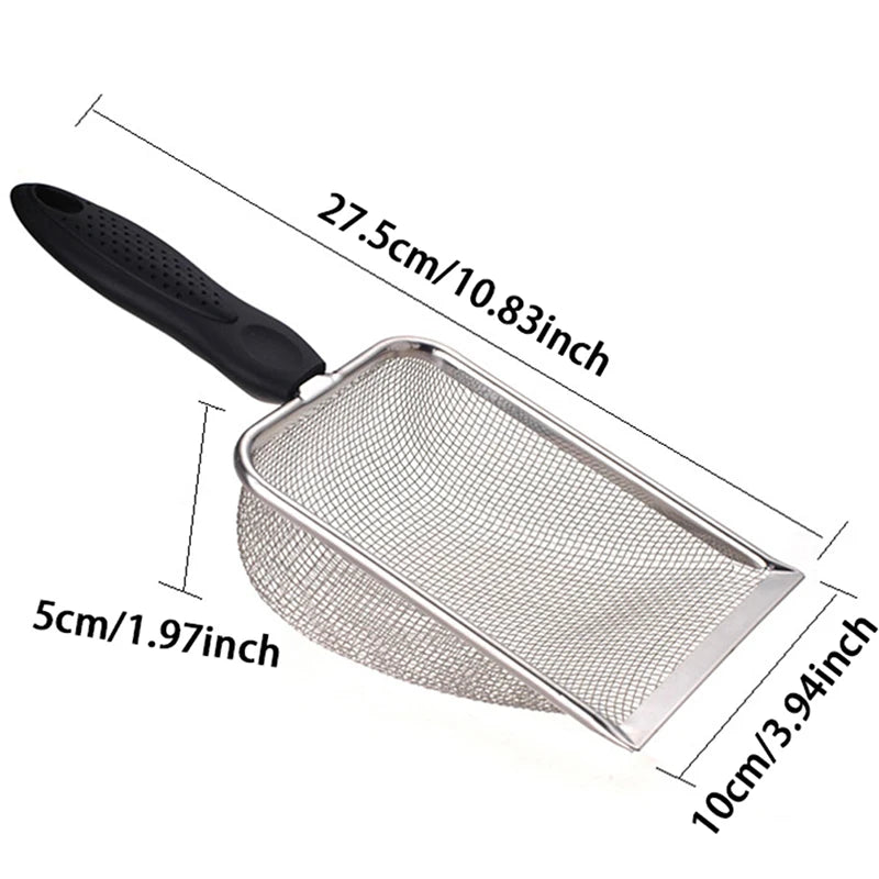 Mesh Screen Fecal Spoon