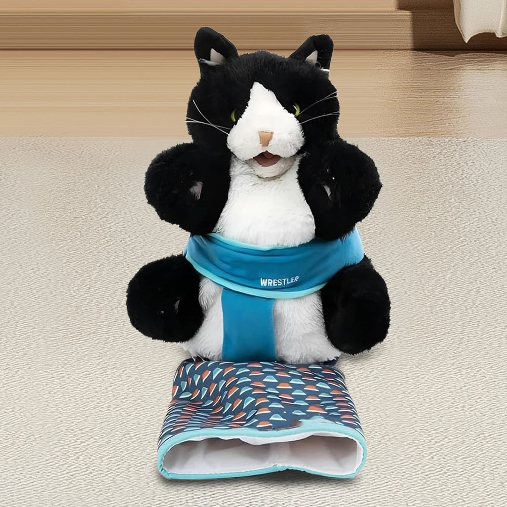 Interactive Cat Hand Puppet Toy – Play Glove for Safe Cat Interaction