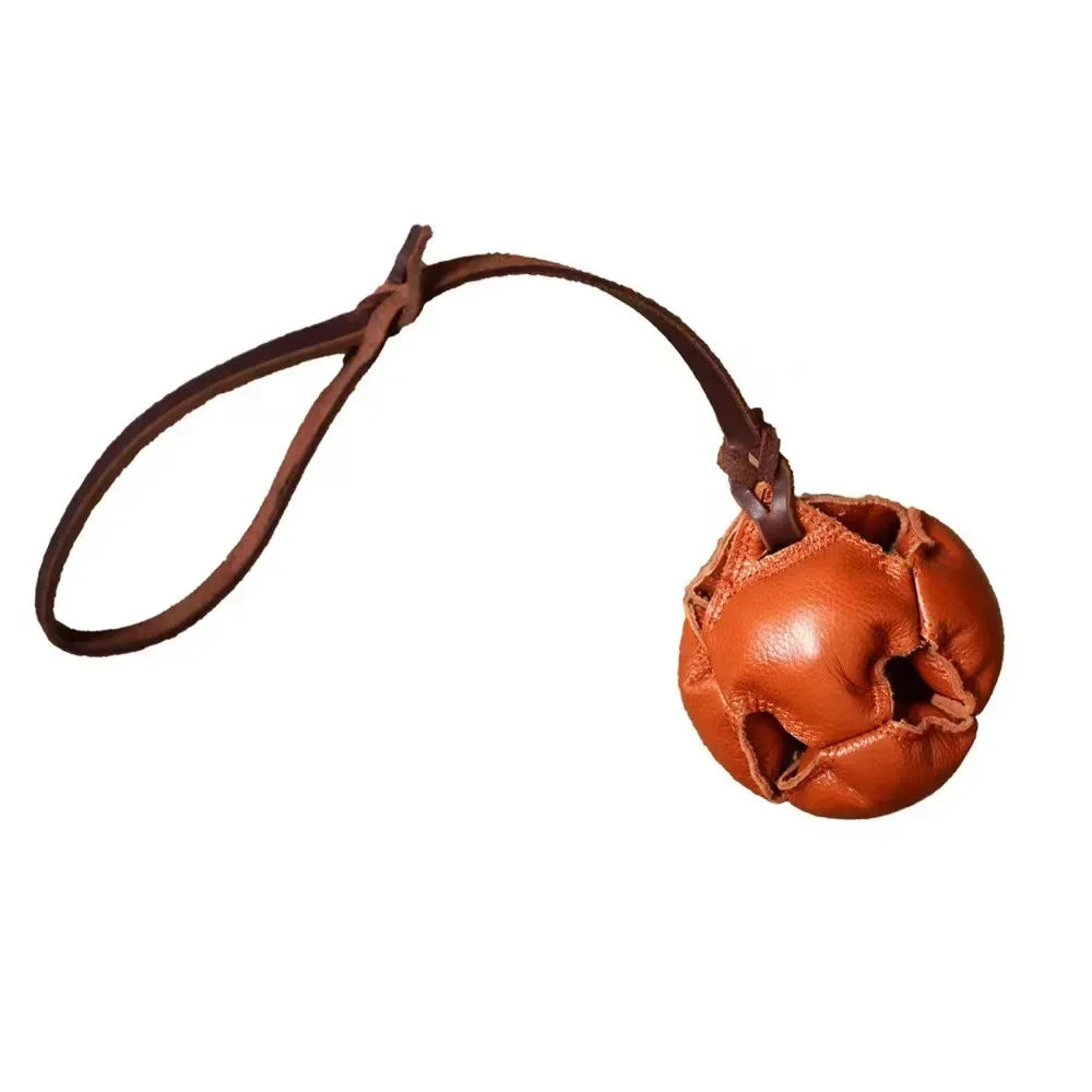 Leather Dog Training Ball