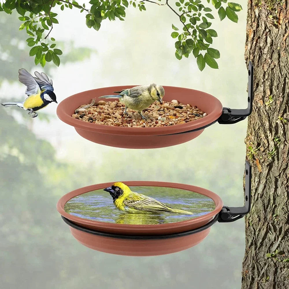 Tree Mounted Bird Tray Feeder