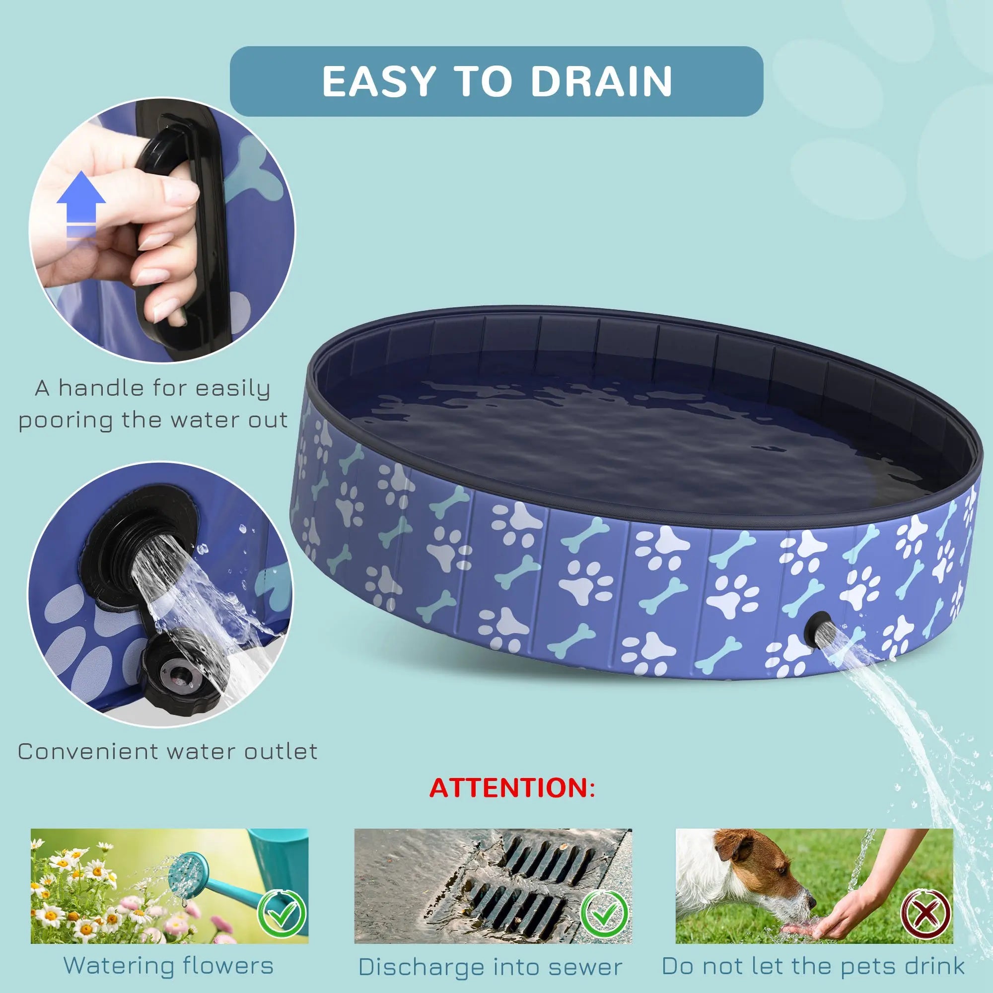 Foldable Pet Swimming Pool