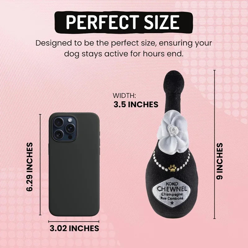 Squeaky Plush Dog Toys – Shaken, Not Stirred