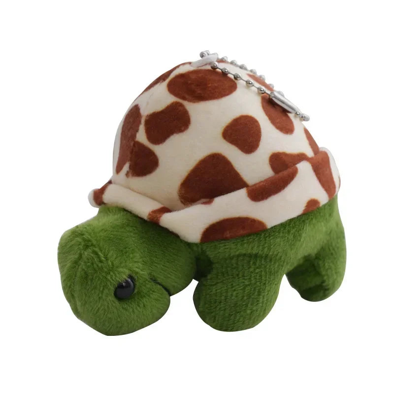 1pc Random Color Turtle Shaped Plush Toy For Dogs
