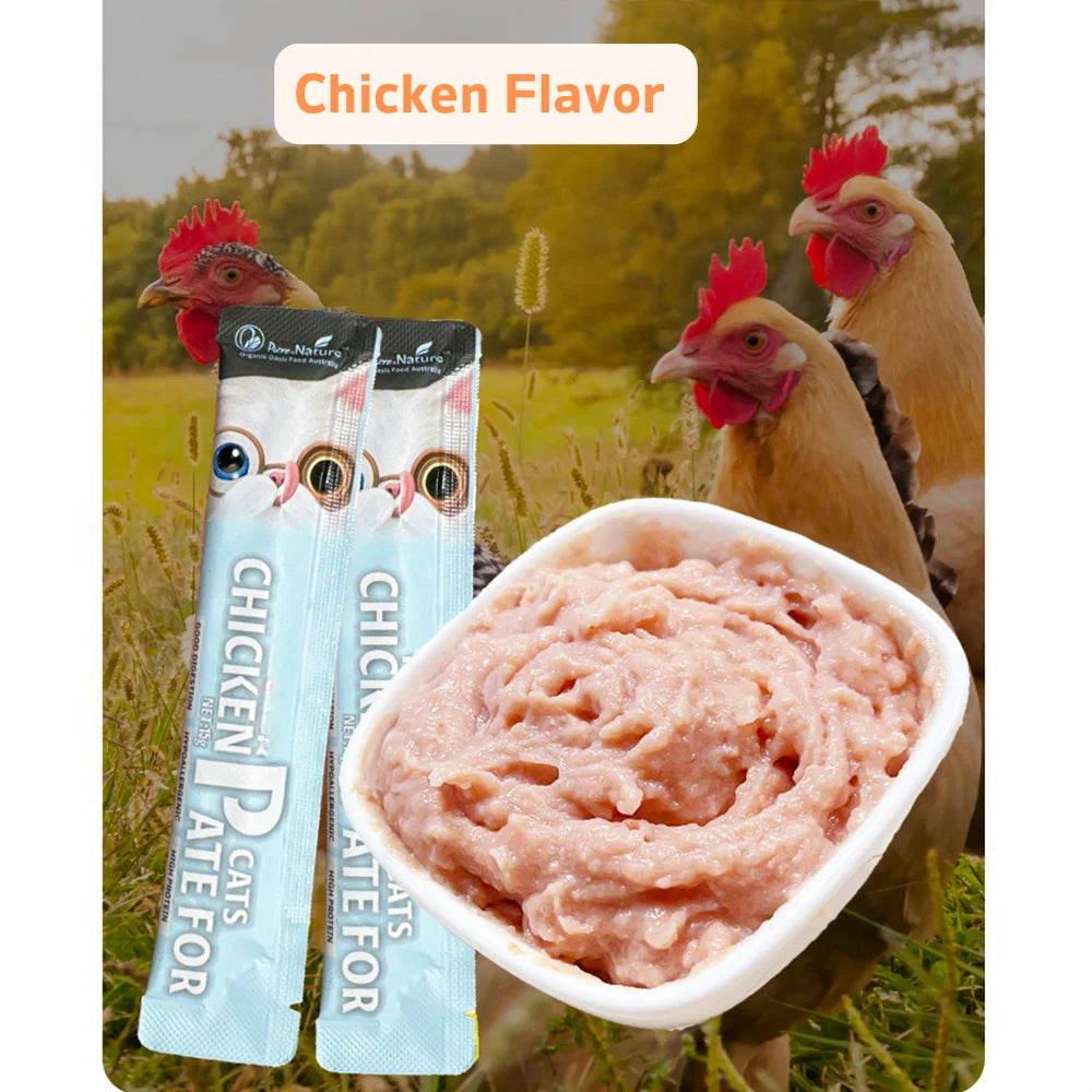 Cat Stick, Chicken Flavor, Skipjack & Rabbit Flavor, Tuna & Fish Seed Flavor, Salmon & Fish Oil Flavor