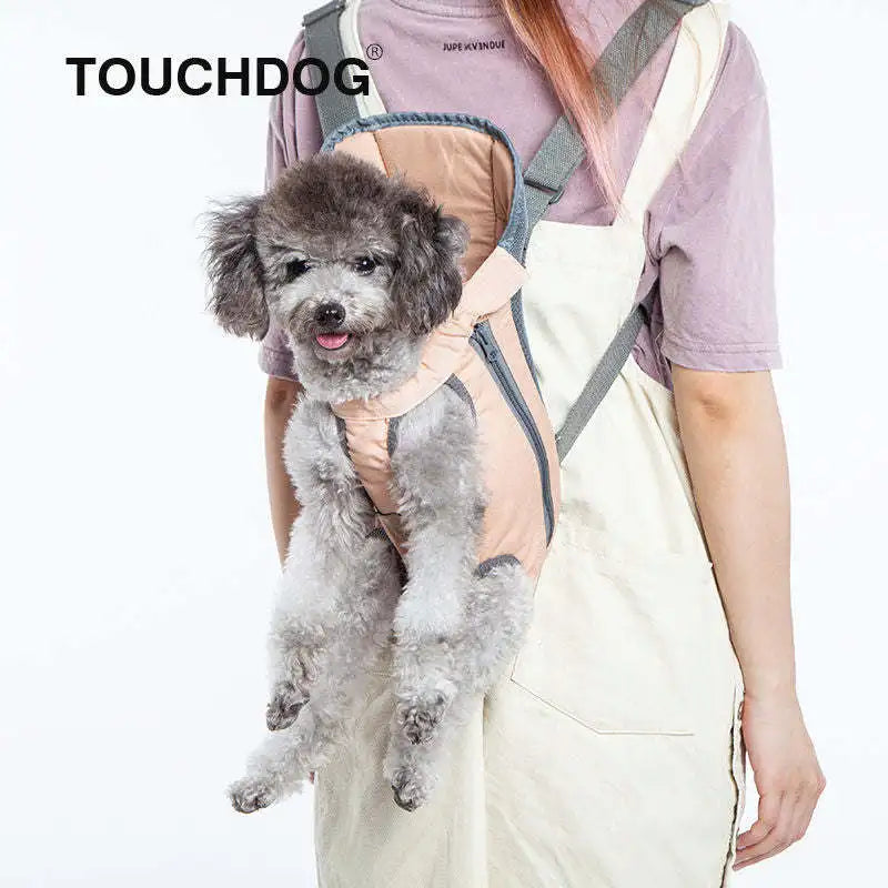 Backpack Dog Carrier 'Wiggle-Sack' Front