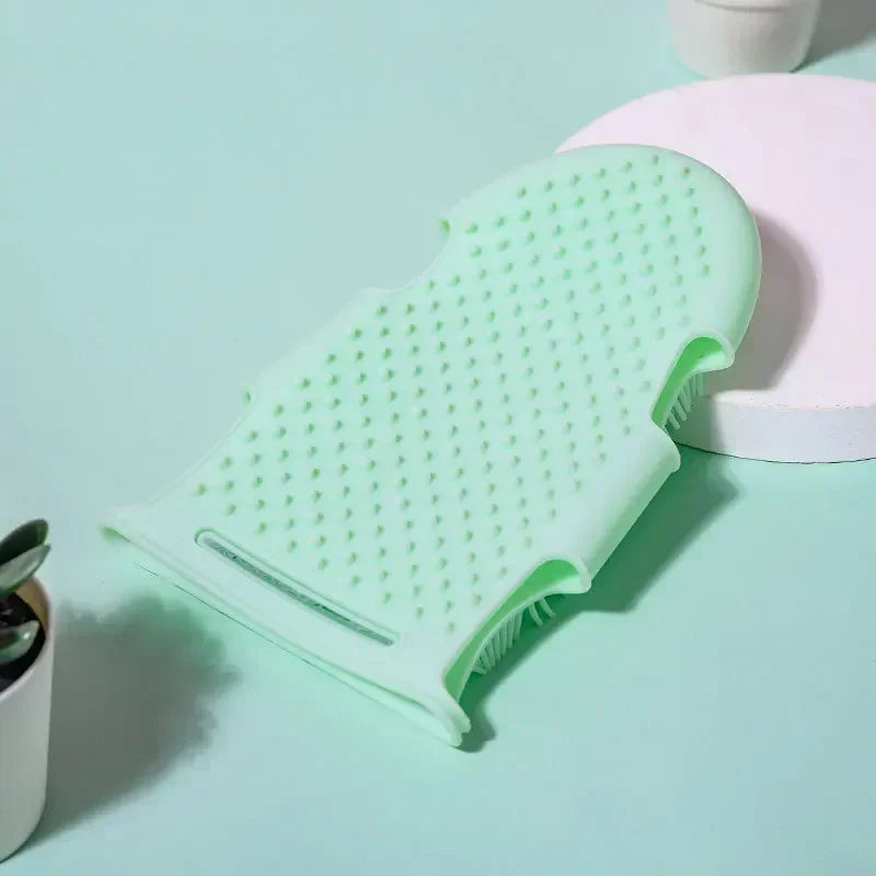 Dog Cat Bath Glove Deshedding Massage Brush