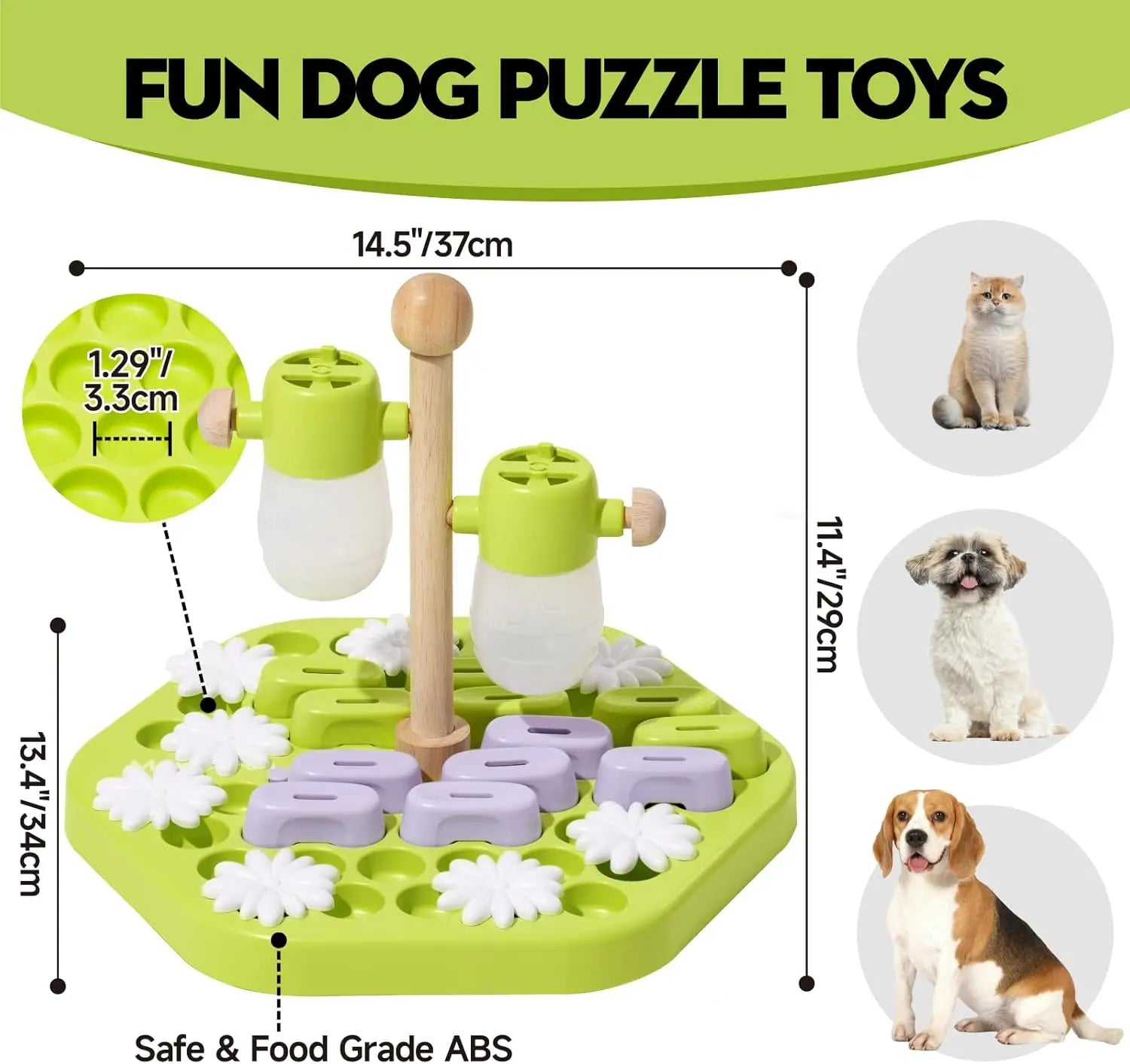 Dog Puzzle Toy Enrichment for Dogs Slow Feeder