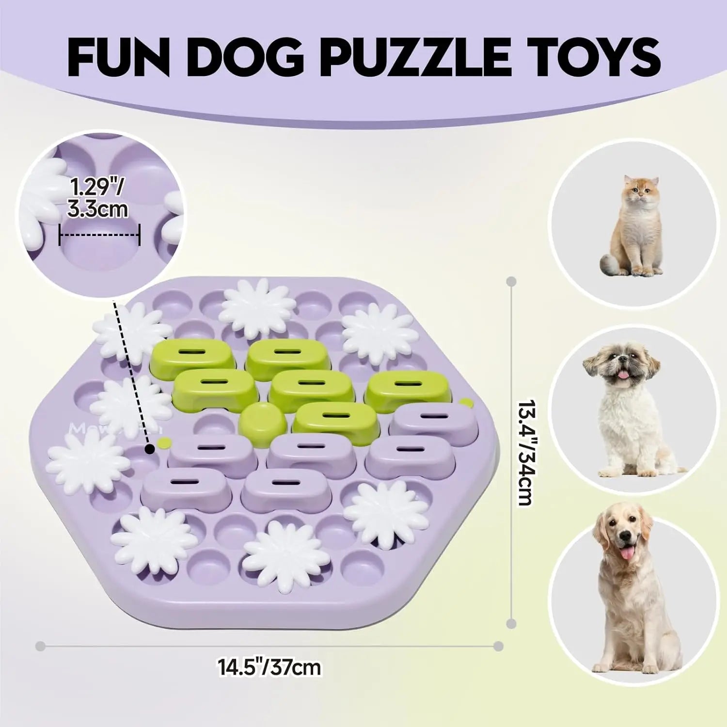 Dog Puzzle Toy Enrichment for Dogs Slow Feeder