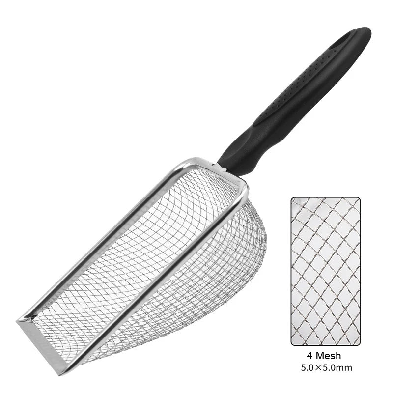 Mesh Screen Fecal Spoon