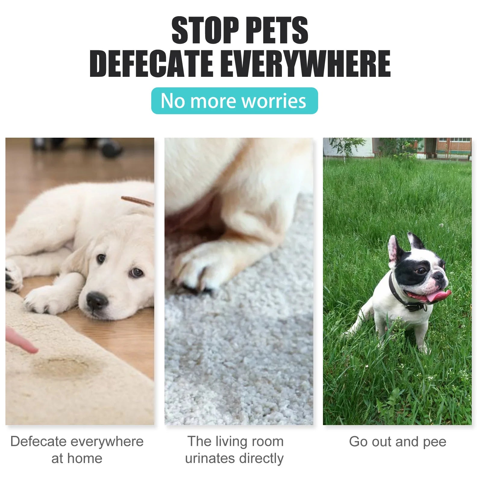 30ml Small Dog Cat Pet Training Defecation Inducer Spray Defecation Inducer Toilet Inducer