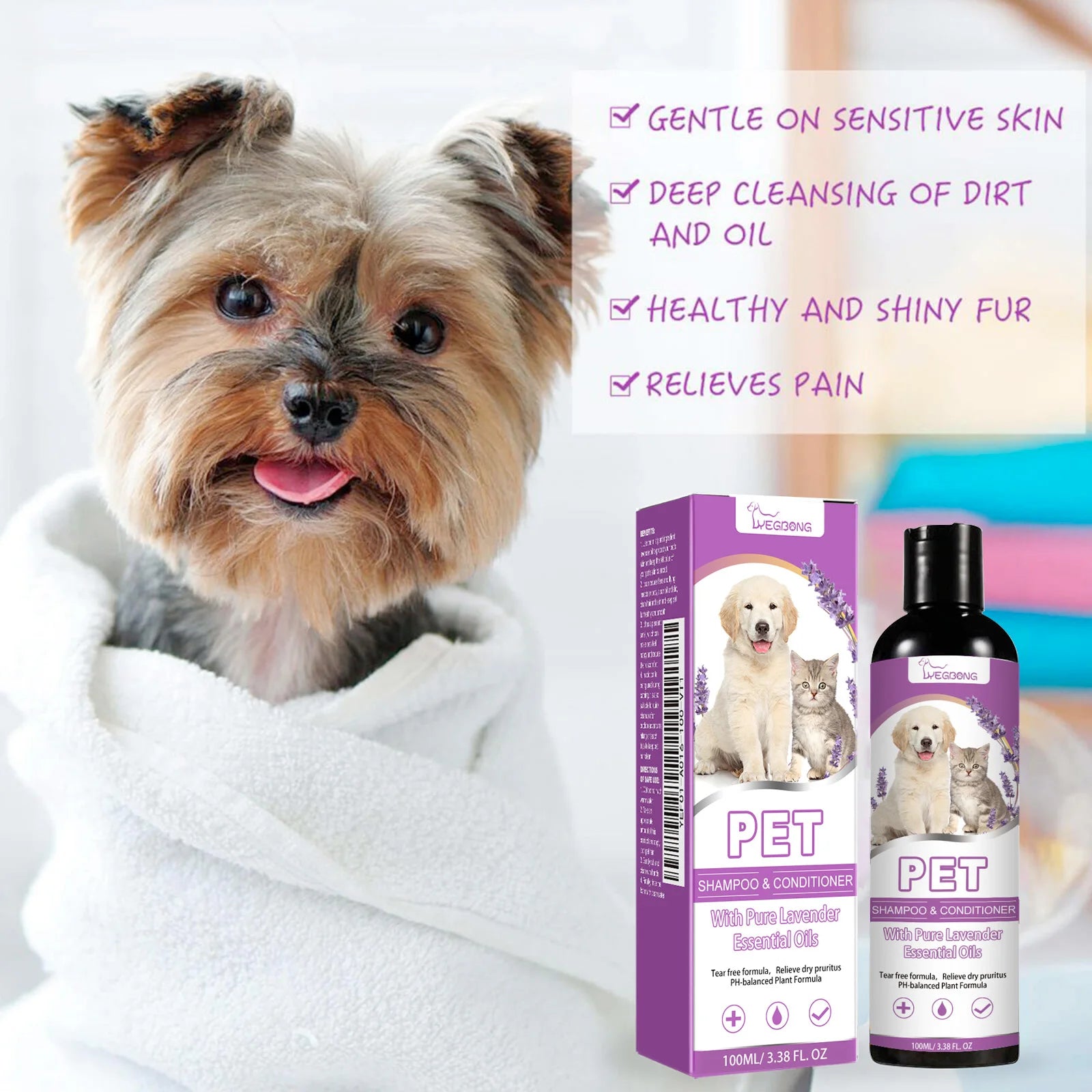 Pet Hair Shampoo