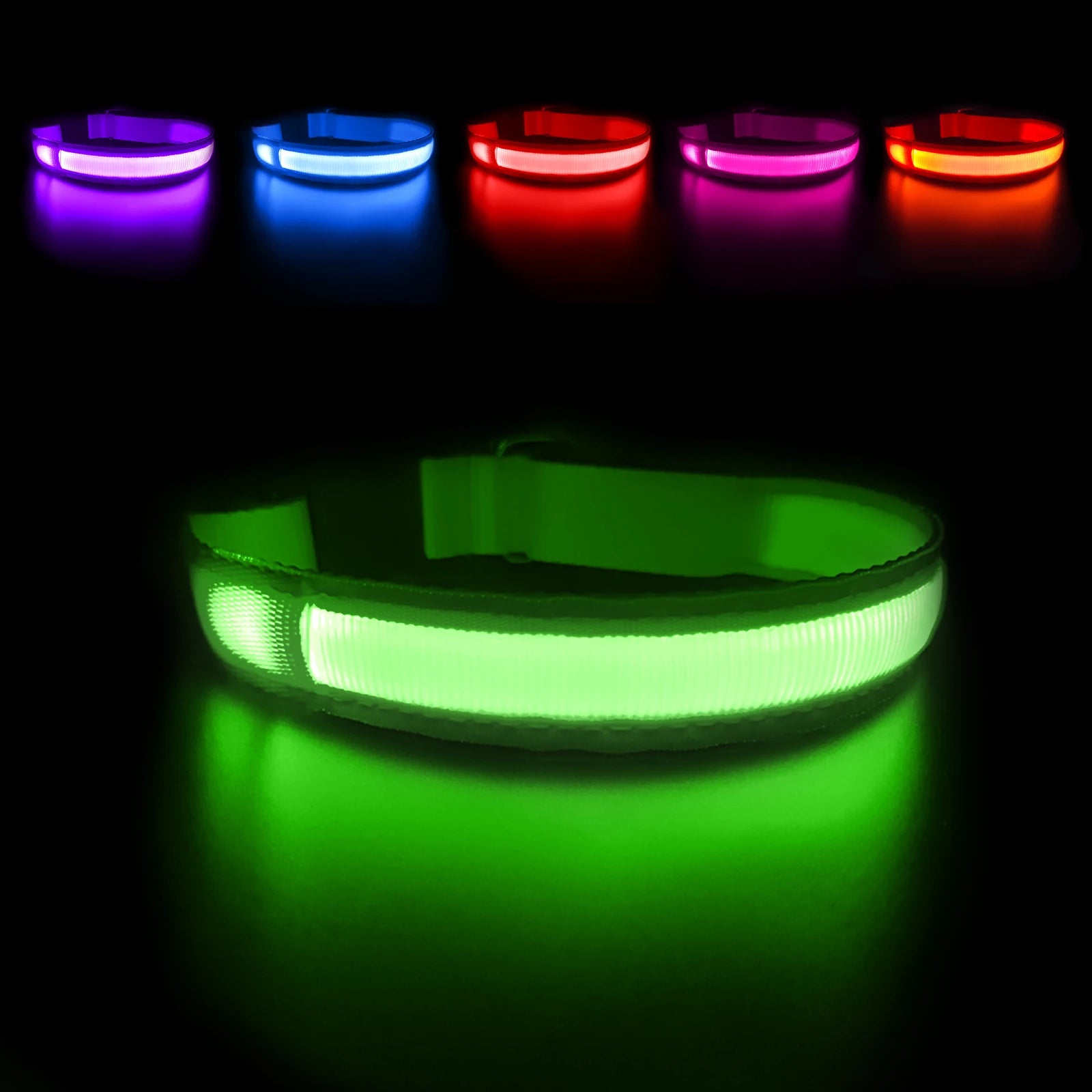 Dog Luminous Waterpoof Safety Collars