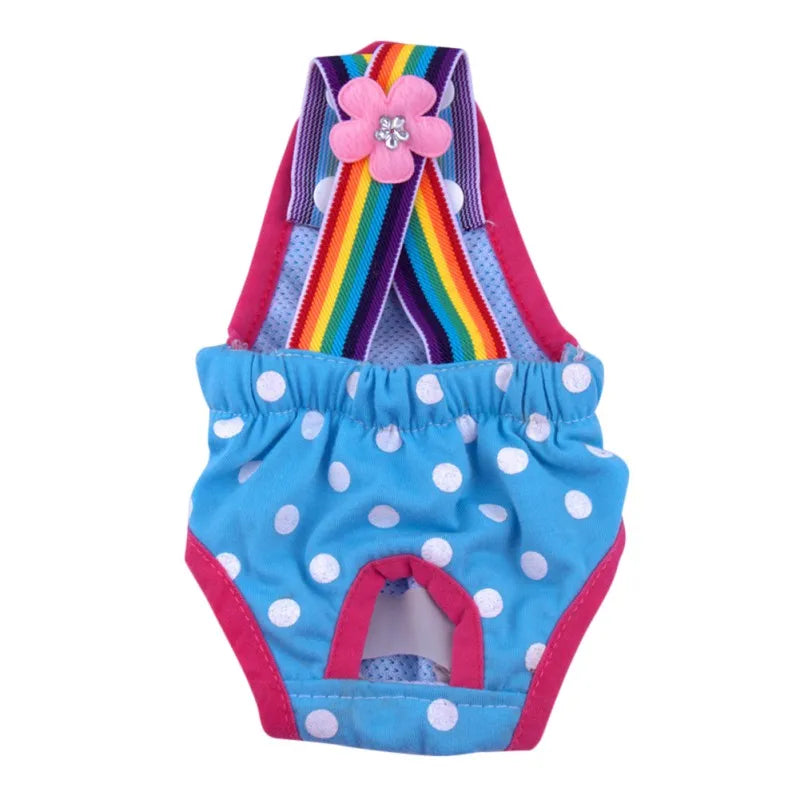 Washable Female Short Panties For Pet Menstruation Underwear Briefs