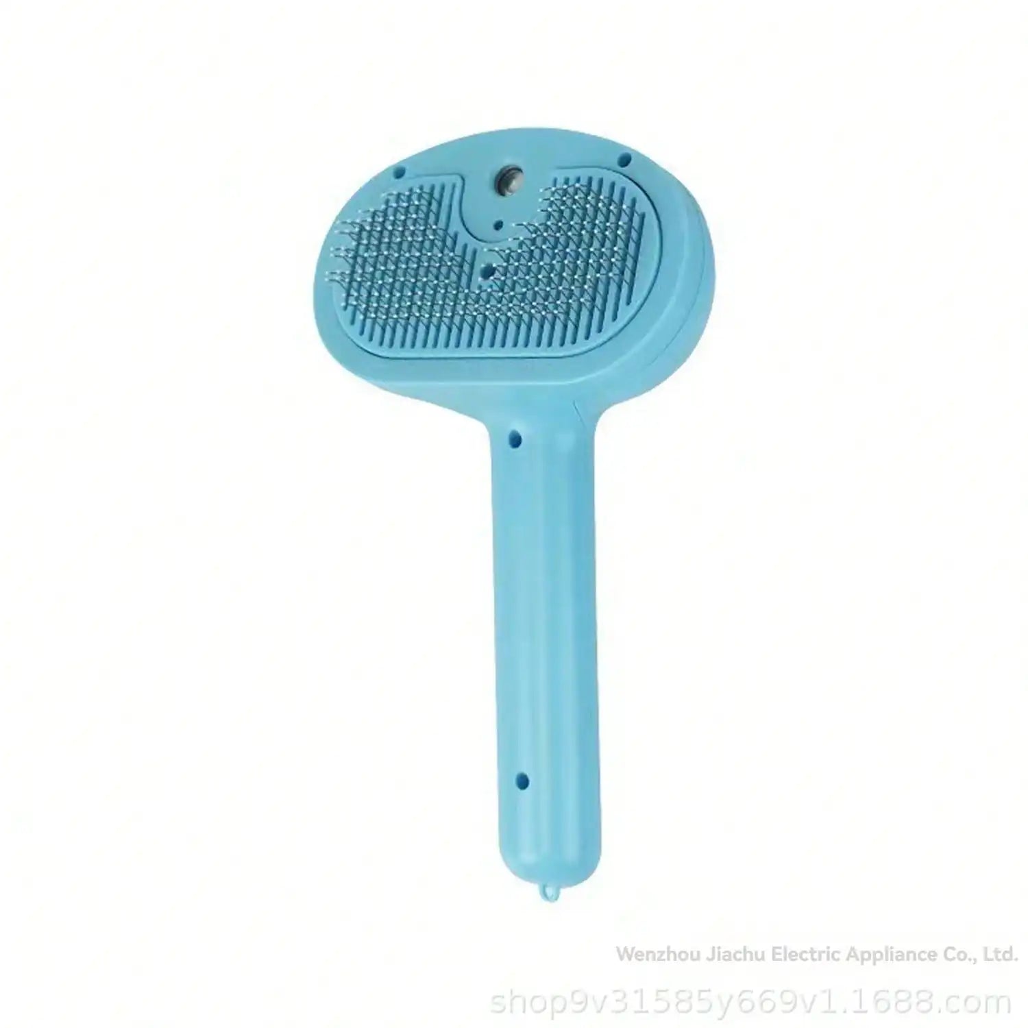 3 In 1 Self Cleaning Steamy Pet Brush - Anti-Static, Grooming Tool For Long And Short Hair Pets, Removes Loose Hair.