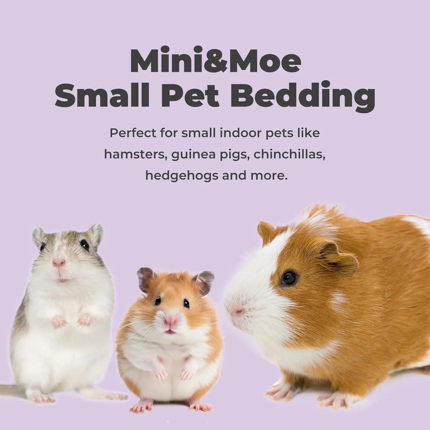 23L/50L Paper Small Pet Bedding Hamster Rabbits Guinea Pigs Odor Control Dust-Free Moisture Absorbent Natural Shavings Bedding