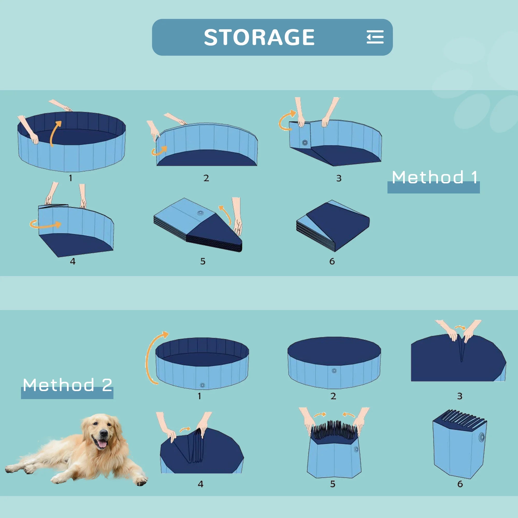 Foldable Pet Swimming Pool