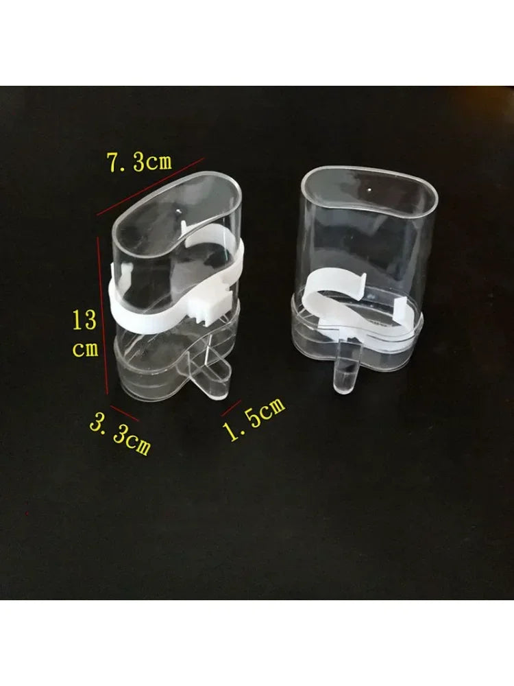 Automatic Bird  Cage Food Drinking Feeding