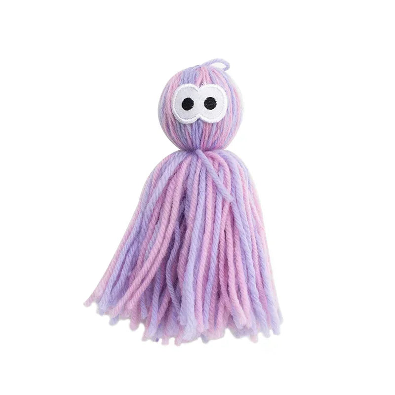 Wool Octopus Doll Cat Toy for Kitten