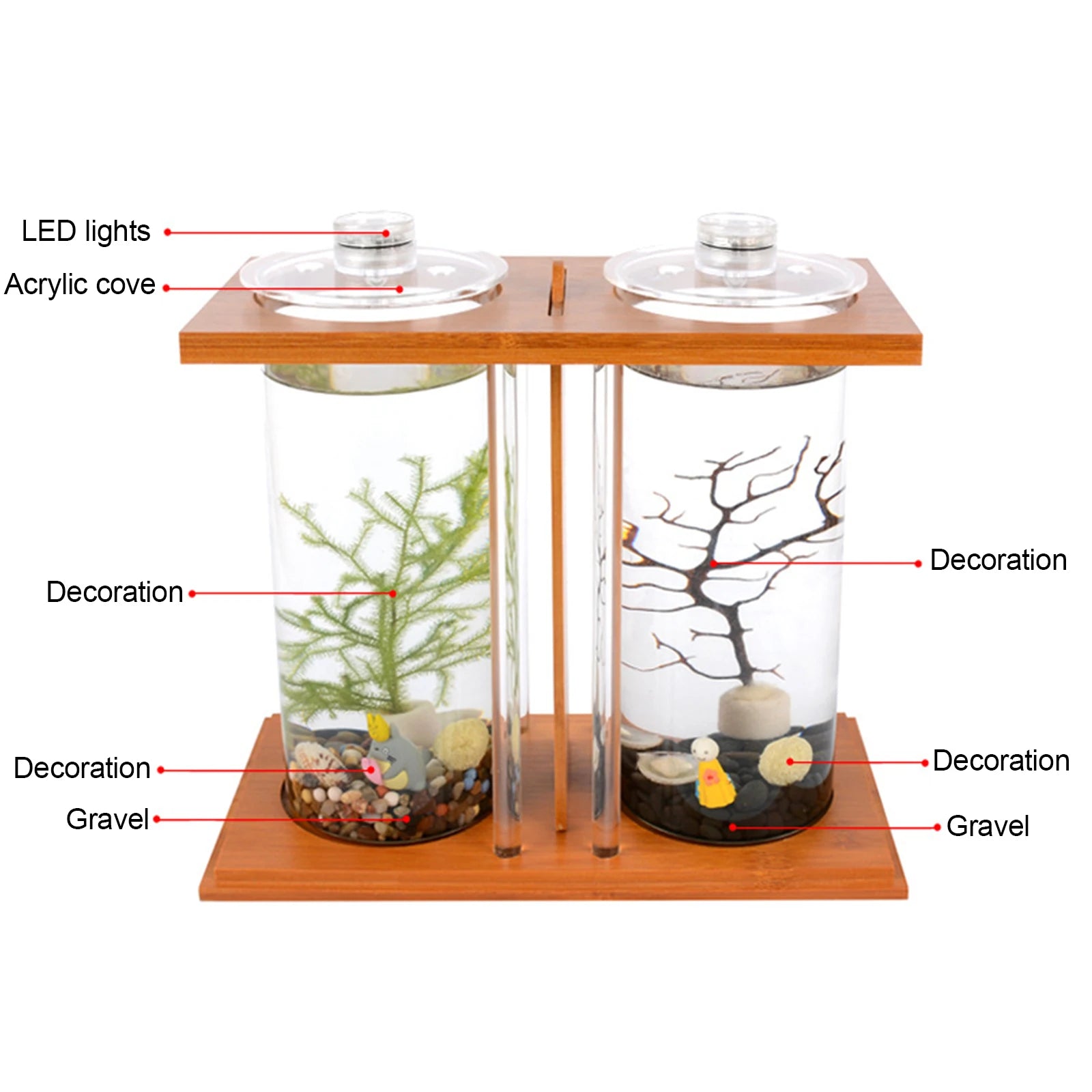 Desktop Mini Fish Tank