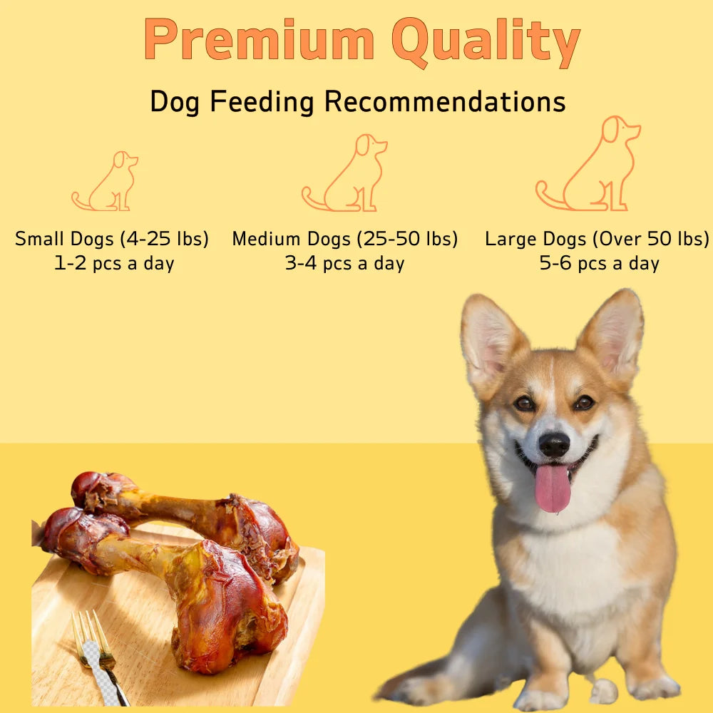 Large Cow Bone, All Natural Ingredients, Natural Dog Treats, Healthy, Easily Digestible