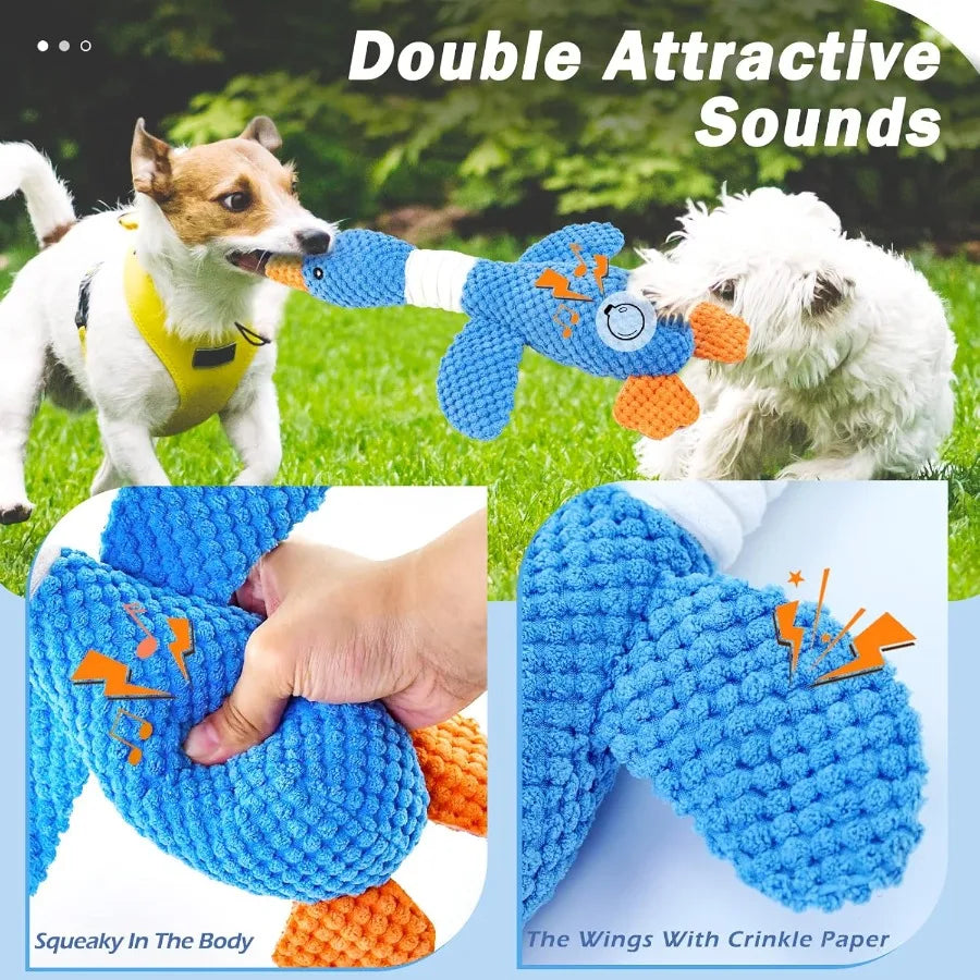 Goose Indestructible Dog Toys for Aggressive Chewer