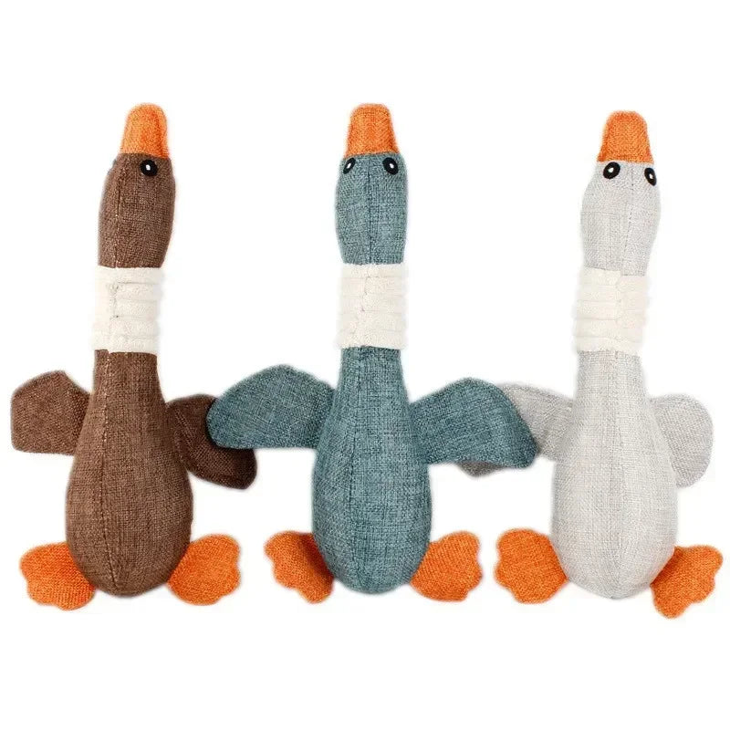Mallard Duck Dog Toy for Aggressive Chewers
