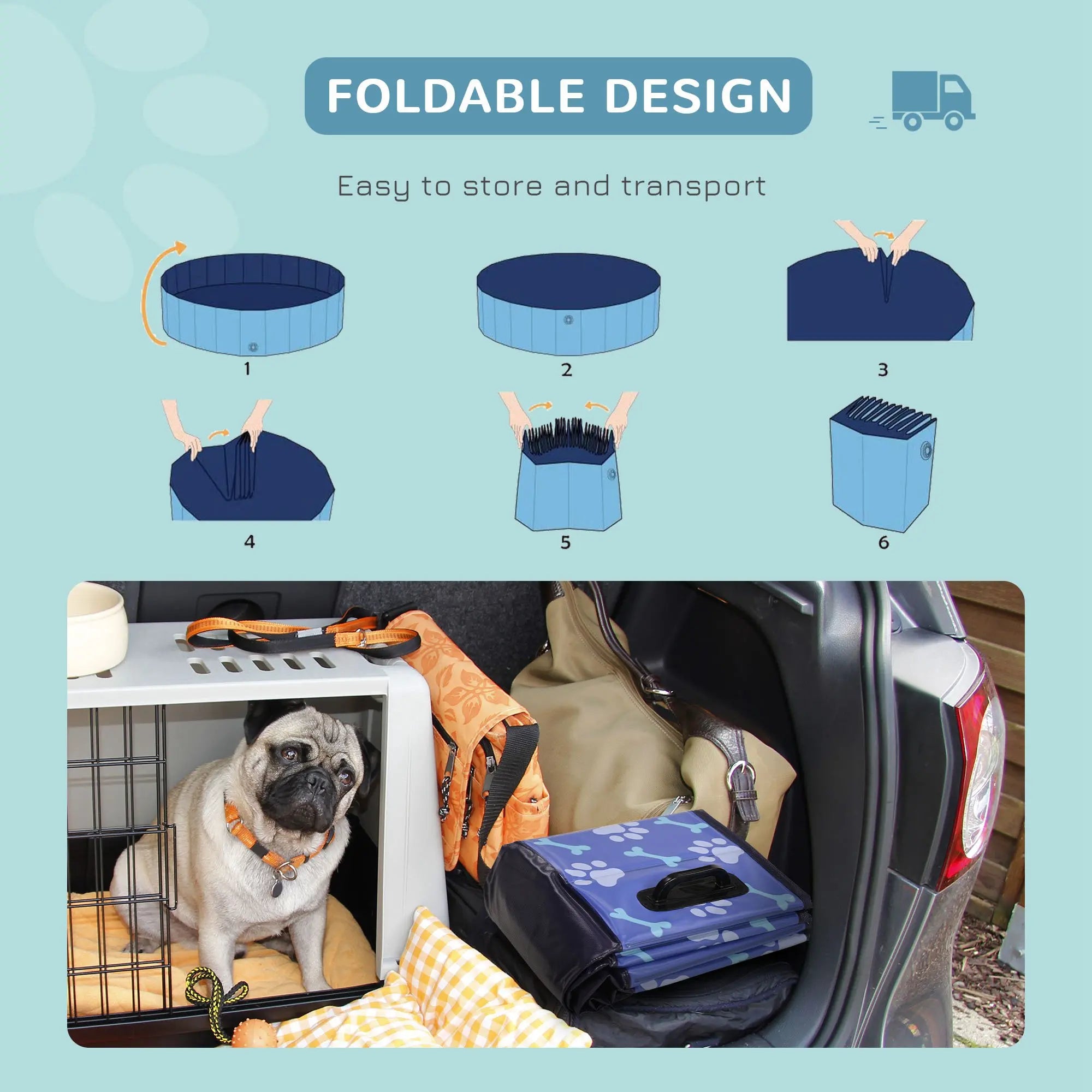 Foldable Pet Swimming Pool