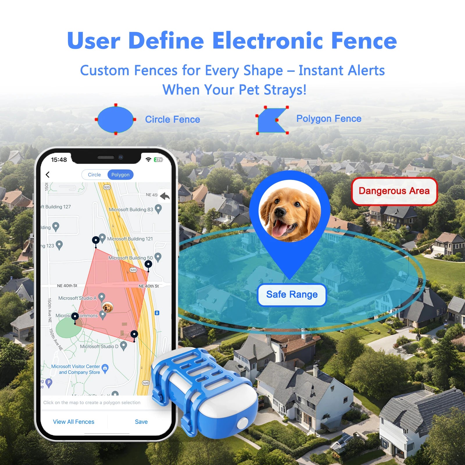 ‌ Dog Cat GPS Tracker