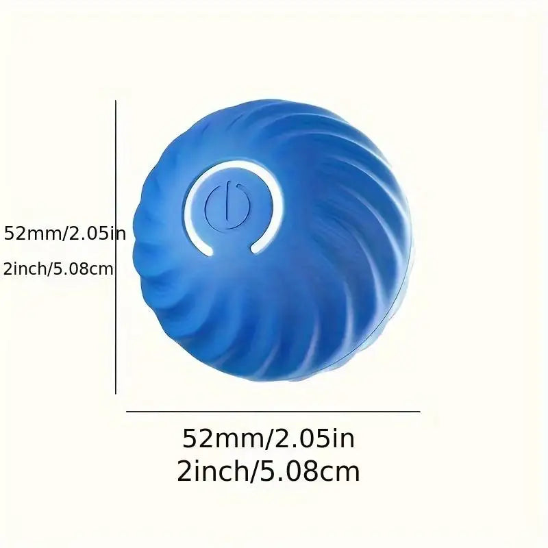 Self-rolling Pet Dog Toy Ball,  Pet Grinding Teeth Toy