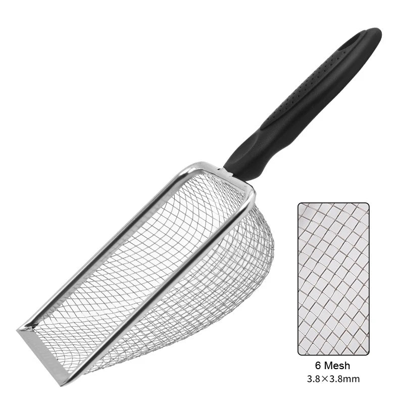 Mesh Screen Fecal Spoon