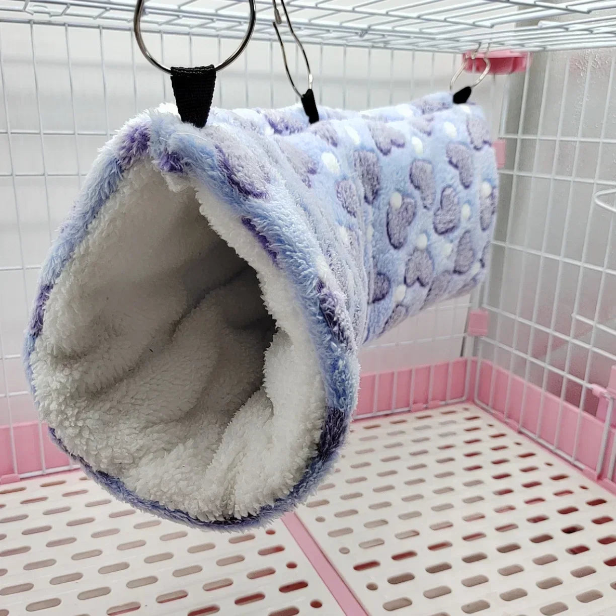 ultra-soft plush tunnel nest