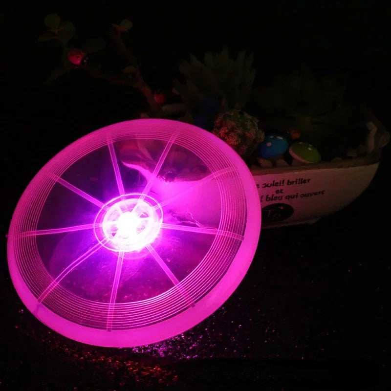 dog toy LED luminous flying disk dog chew toys