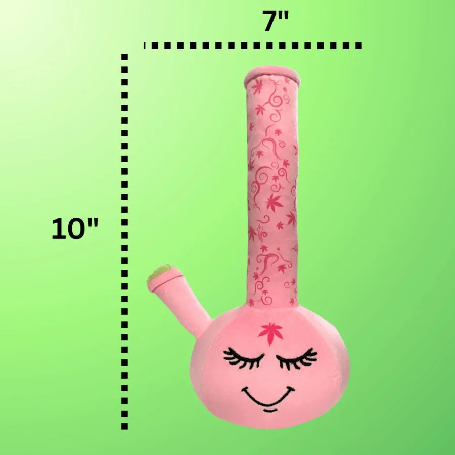 Squeaky Weed Dog Toy  Plush