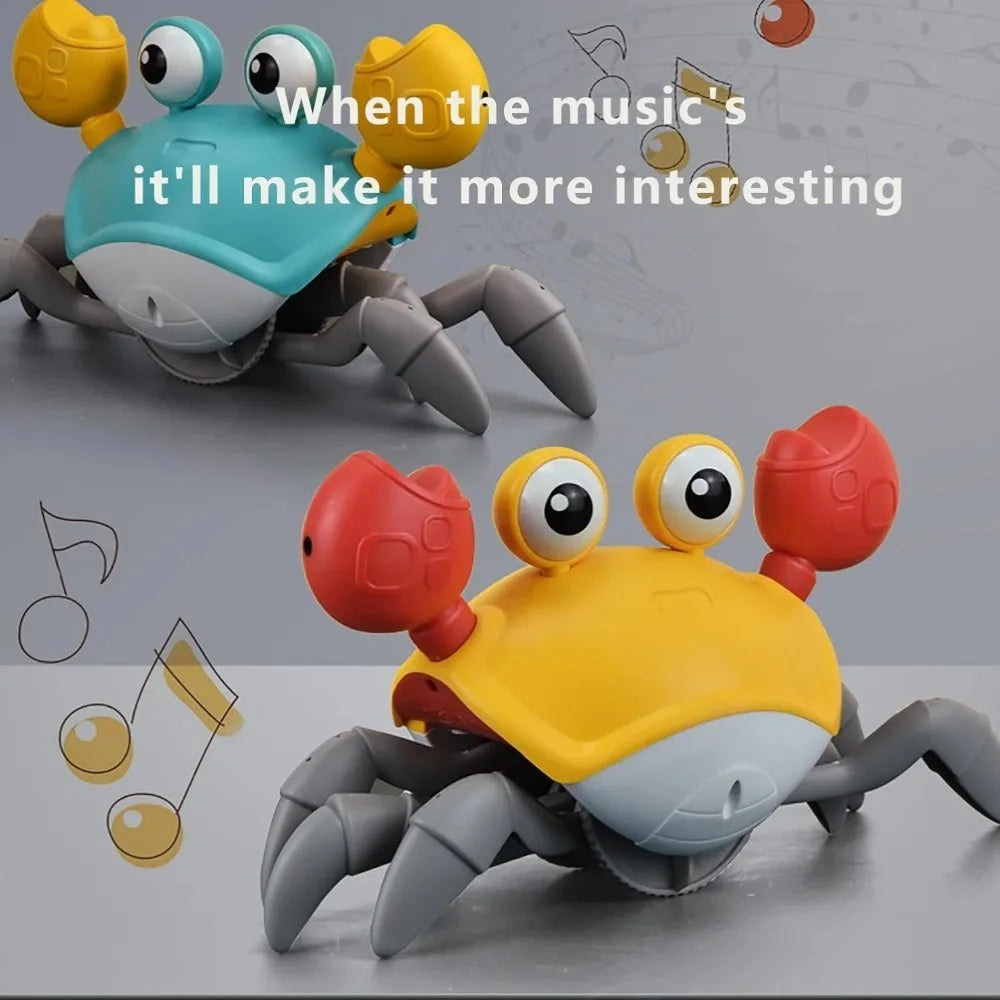 Engaging Interactive Dancing Crab Dog Toy with Musical Sounds