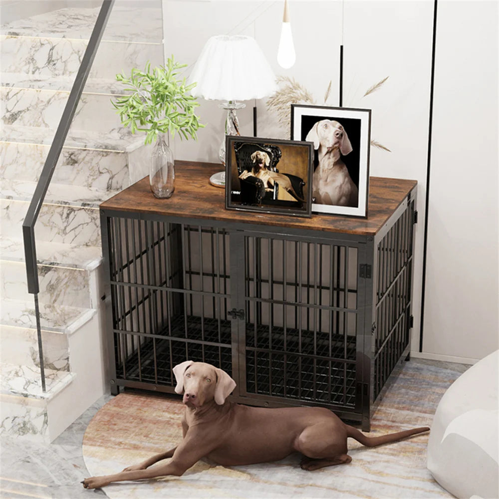 Wooden Dog Crate