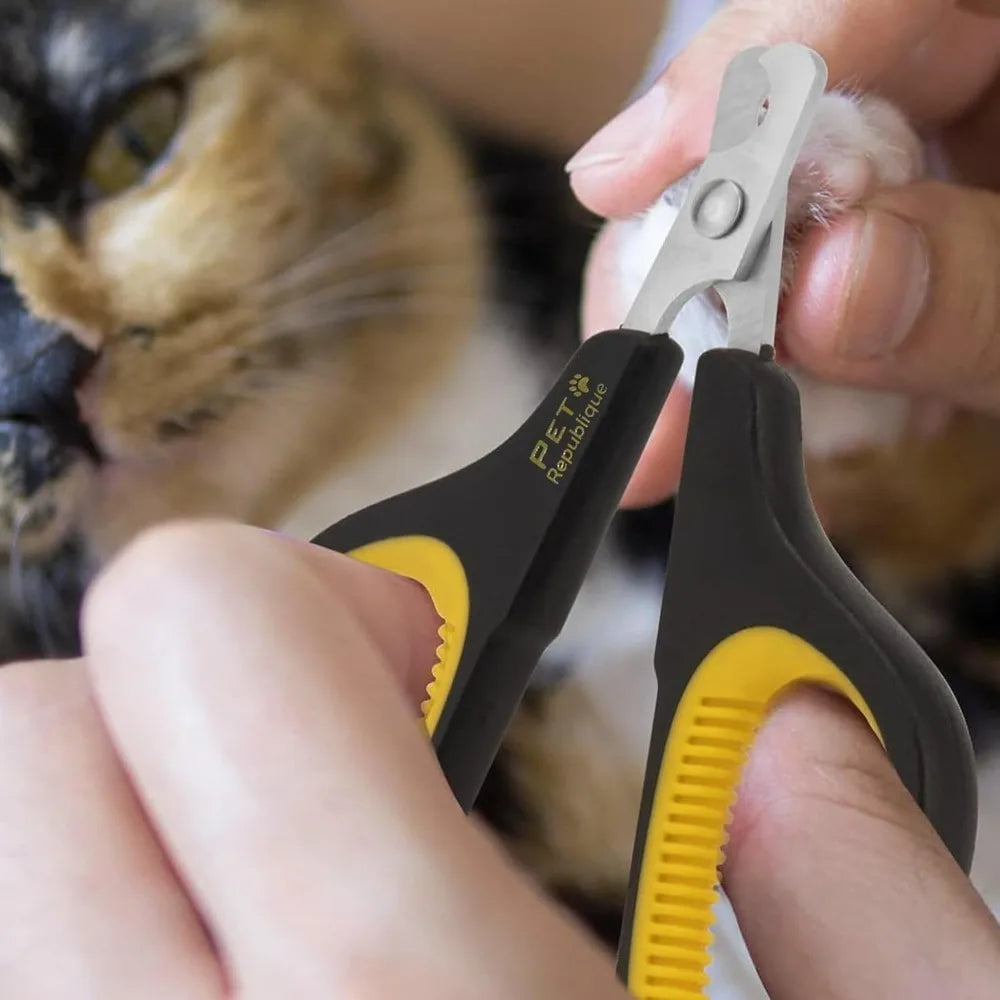 Professional Stainless-Steel Nail Clipper for Cats, Kittens, Hamster, Rabbits, Birds, & Small Breed Animals