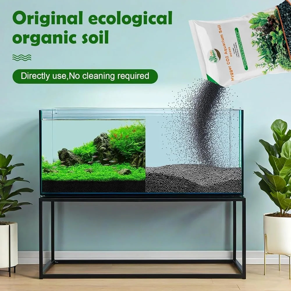 Aquarium Soil Aquascaping Substrate Plants and Shrimps
