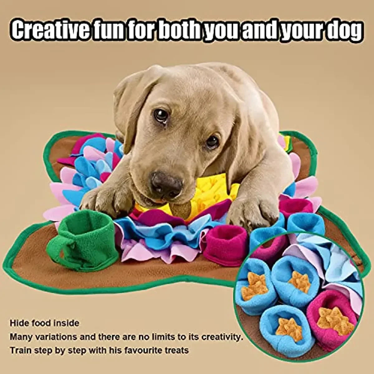 Snuffle Mat Pet Leak Food Anti Choking Mat Training Blanket Nose Work Toy Pet Slowing Feeding