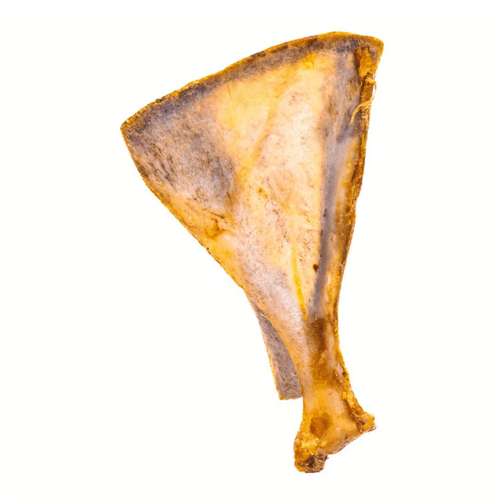 1/2 Pack x 60-90g Lamb Fan Bone, Natural Ingredients, Natural Dog Treats, Healthy, Easily Digestible, Dog Chews Long Lasting