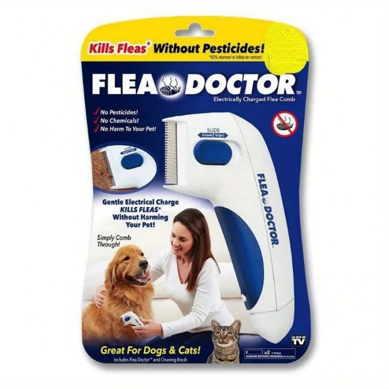 1pcs Cat & Dog electitc flea Comb