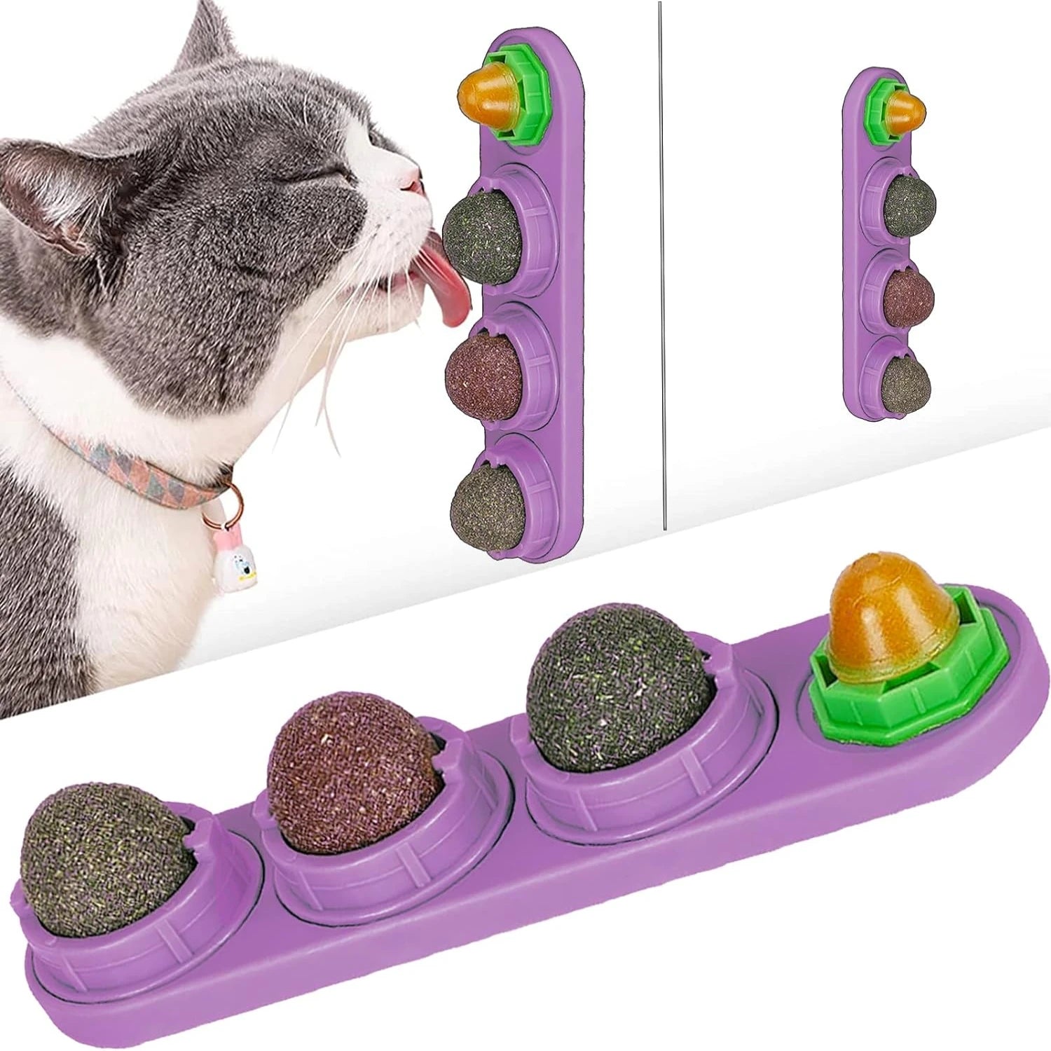 Catnip Wall Ball Toy for Kittens