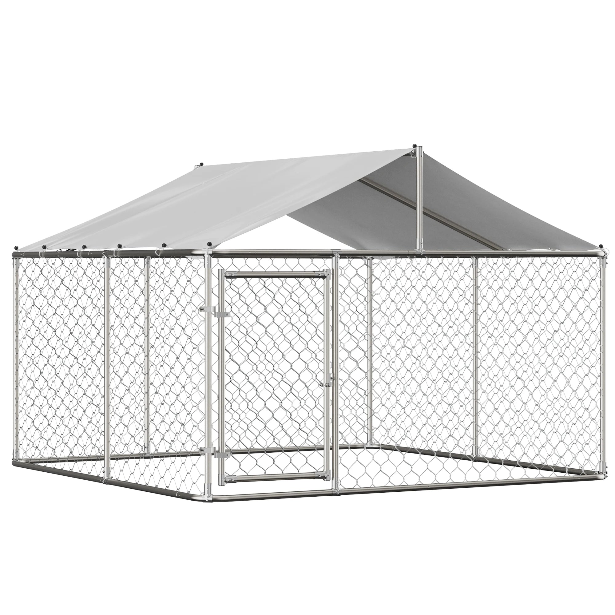 7.5x7.5 ft Outdoor Dog Kennel Large Heavy Duty