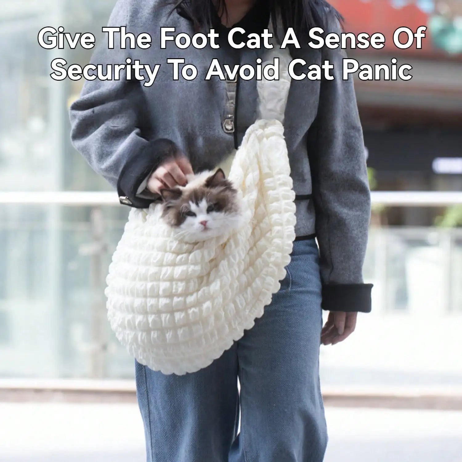 Pet Outing Portable Bag Breathable Pet Body Fixing Bag Suitable for Small Dogs Daily Use Walking Travel Outdoor