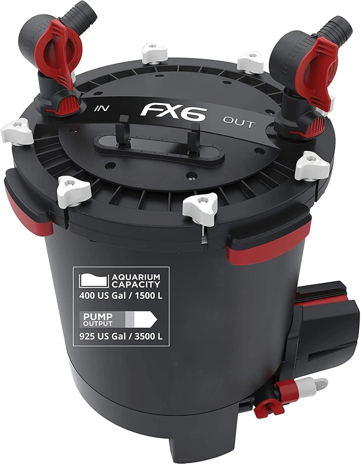 NEW FX6 High Performance Canister Filter for Aquariums up to 400 Gal.