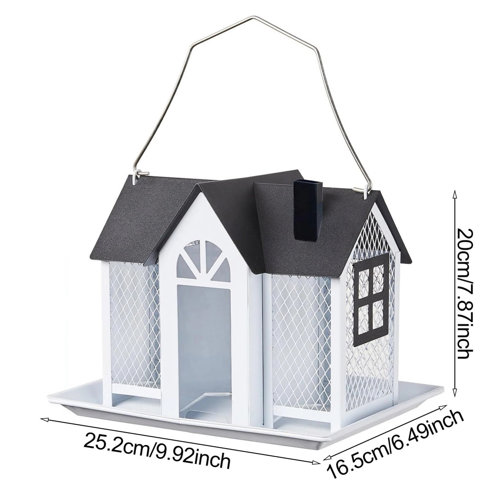 Outdoor Hanging Wild Bird Feeder, Large Capacity