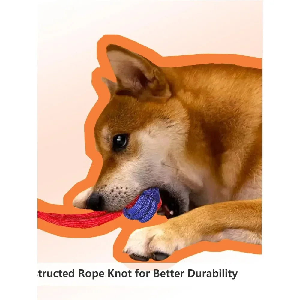 Rope Toys Small and Medium Dogs for Aggressive Chewers and Teeth Cleaning