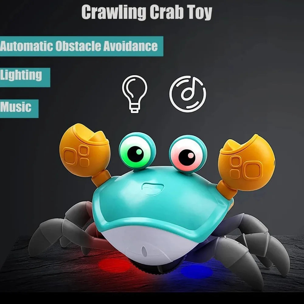 Engaging Interactive Dancing Crab Dog Toy with Musical Sounds
